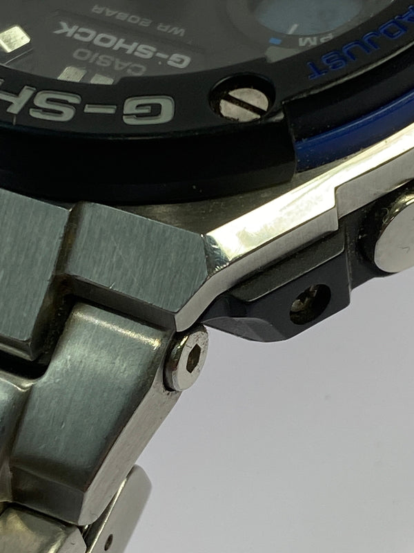 【中古品】【メンズ】 Ｇ-SHOCK ジーショック 電波ソーラー 腕時計 GST-W100D-1A2 メンズ ウォッチ 196-260603-em-17-min 万代Net店