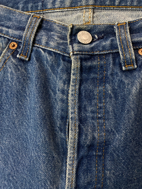 【中古品】【メンズ】 LEVI'S リーバイス 80's 501 DENIM PANTS 80年代 デニムパンツ ハチマル ボトムス 157-260602-yn-24-min サイズ：W31 L36 カラー：インディゴ 万代Net店