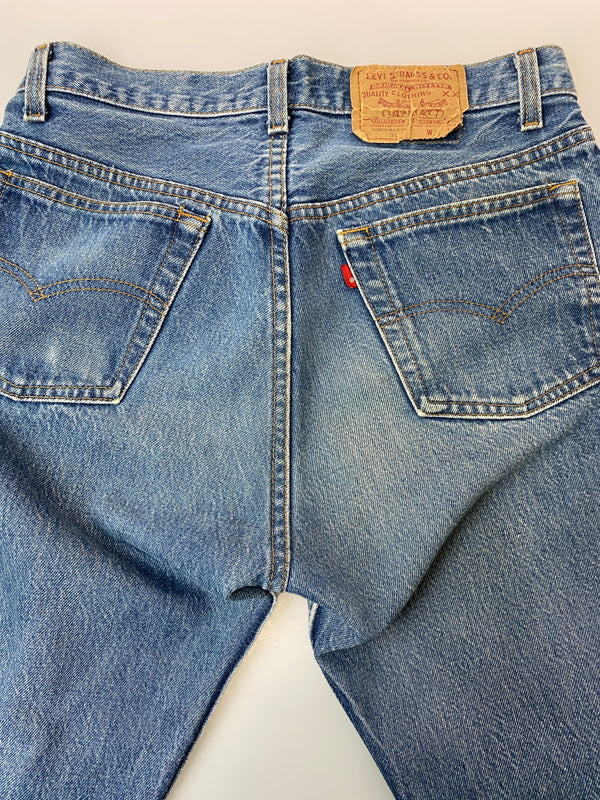 【中古品】【メンズ】 LEVI'S リーバイス 80's 501 DENIM PANTS 80年代 デニムパンツ ハチマル ボトムス 157-260602-yn-24-min サイズ：W31 L36 カラー：インディゴ 万代Net店