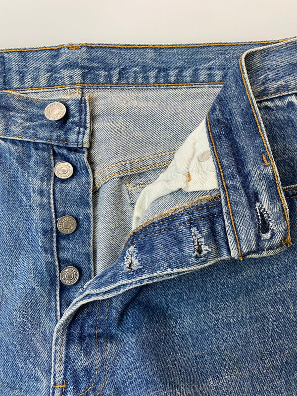 【中古品】【メンズ】 LEVI'S リーバイス 80's 501 DENIM PANTS 80年代 デニムパンツ ハチマル ボトムス 157-260602-yn-24-min サイズ：W31 L36 カラー：インディゴ 万代Net店