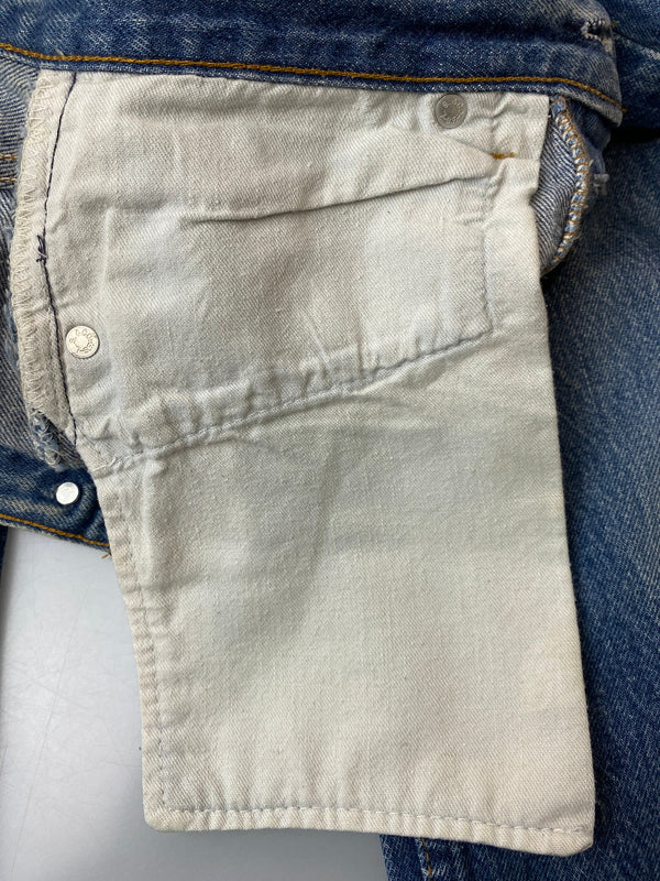 【中古品】【メンズ】 LEVI'S リーバイス 80's 501 DENIM PANTS 80年代 デニムパンツ ハチマル ボトムス 157-260602-yn-24-min サイズ：W31 L36 カラー：インディゴ 万代Net店
