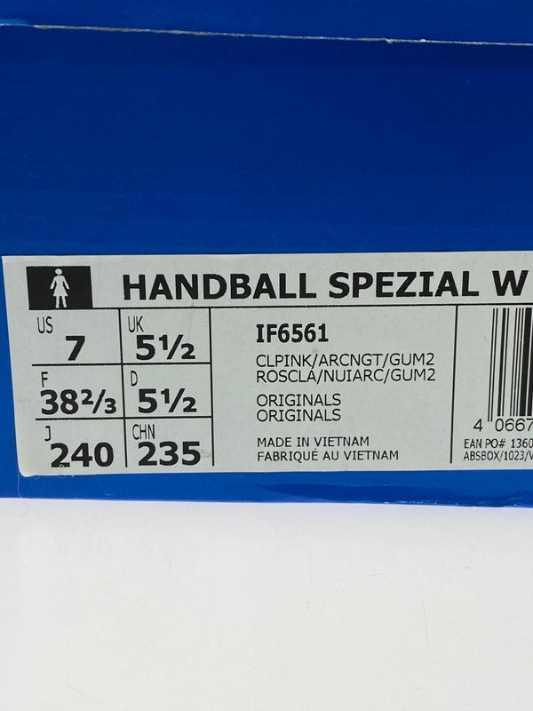【中古品】【レディース】 ADIDAS アディダス HANDBALL SPEZIAL W IF6561 ハンドボール スペツィアル ウィメンズ シューズ 靴 スニーカー 166-260603-em-37-min サイズ：24.0cm カラー：ピンク/ネイビー 万代Net店
