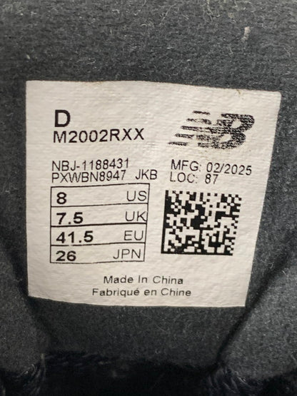 【中古品】【メンズ】 NEW BALANCE ニューバランス 2002R GORE-TEX M2002RXX ゴアテックス スニーカー メンズ シューズ 靴 162-260603-em-07-min サイズ：26.0cm カラー：BLACK WHITE 万代Net店