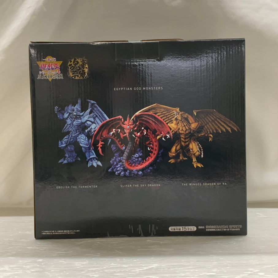 【中古品】 一番くじ 遊戯王 シリーズvol.4 三幻神顕現 A賞 ラーの翼神竜 魂豪示像 バンダイ フィギュア 051-260629-em-08-min 万代Net店