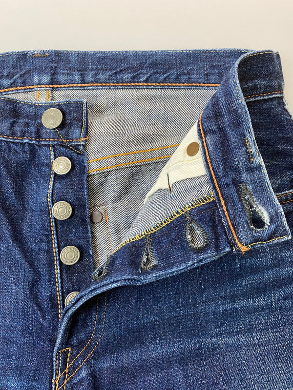 【中古品】【メンズ】 FULLCOUNT フルカウント DENIM PANTS 1109 デニムパンツ ボトムス 156-260602-yn-26-min サイズ：W30 L32 カラー：インディゴ 万代Net店
