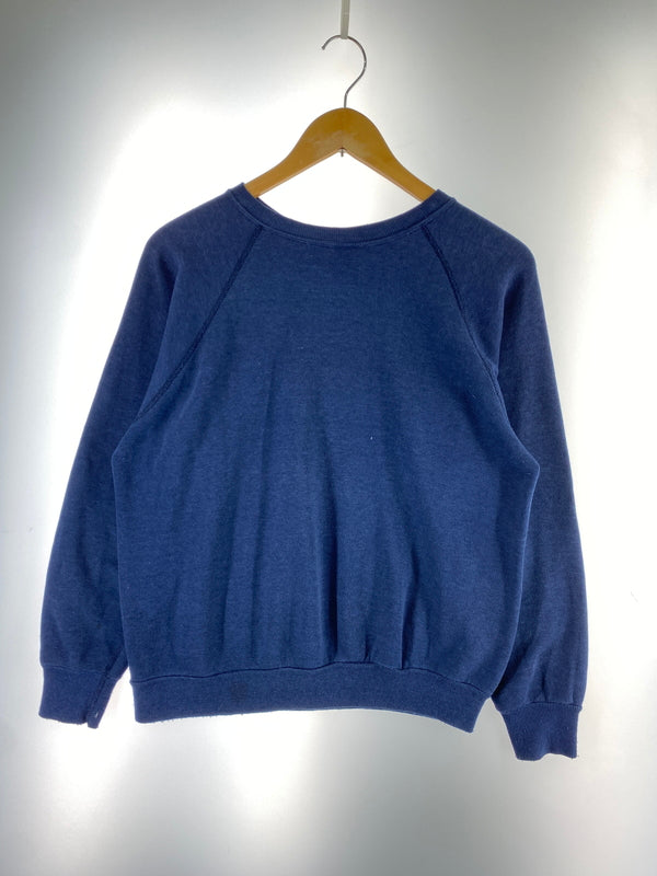 【中古品】【メンズ】 COLLEGIATE PACIFIC カレッジエイトパシフィック 80'S COLLEGE SWEATSHIRT スウェット トレーナー ヴィンテージ 146-260604-AS-14-min サイズ：M カラー：ネイビー 万代Net店