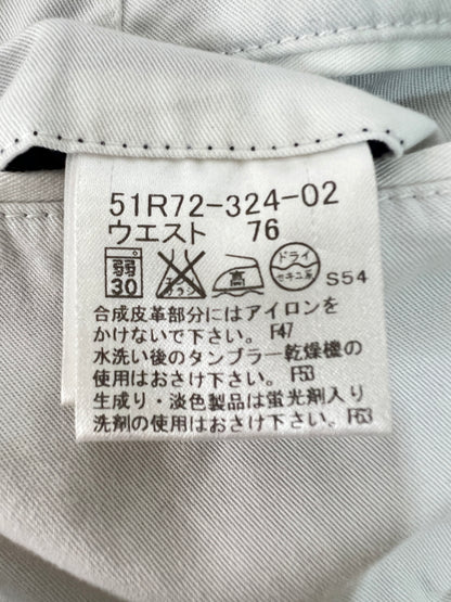 【中古品】【メンズ】 BLACK LABEL CRESTBRIDGE ブラックレーベル・クレストブリッジ NOVA CHECK HALF PANTS 51R72-324-02 ノヴァチェック ハーフパンツ ボトムス ショーツ 178-260620-kk-27-hon サイズ：76 カラー：ホワイト 万代Net店