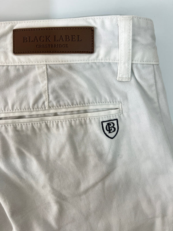 【中古品】【メンズ】 BLACK LABEL CRESTBRIDGE ブラックレーベル・クレストブリッジ NOVA CHECK HALF PANTS 51R72-324-02 ノヴァチェック ハーフパンツ ボトムス ショーツ 178-260620-kk-27-hon サイズ：76 カラー：ホワイト 万代Net店