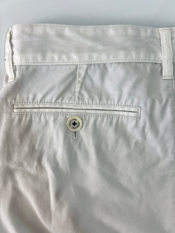 【中古品】【メンズ】 BLACK LABEL CRESTBRIDGE ブラックレーベル・クレストブリッジ NOVA CHECK HALF PANTS 51R72-324-02 ノヴァチェック ハーフパンツ ボトムス ショーツ 178-260620-kk-27-hon サイズ：76 カラー：ホワイト 万代Net店
