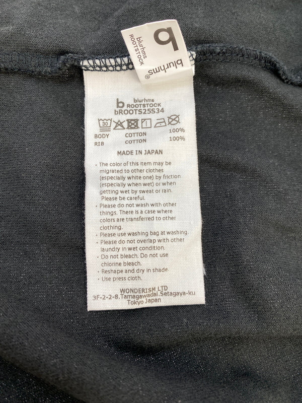 【中古品】【メンズ】 BLURHMSROOTSTOCK ブラームスルーツストック BROOTS25S34 25SS AWESOME TEE オーサム 半袖Tシャツ 140-260603-kt-04-min サイズ：サイズ不明 カラー：ブラック 万代Net店