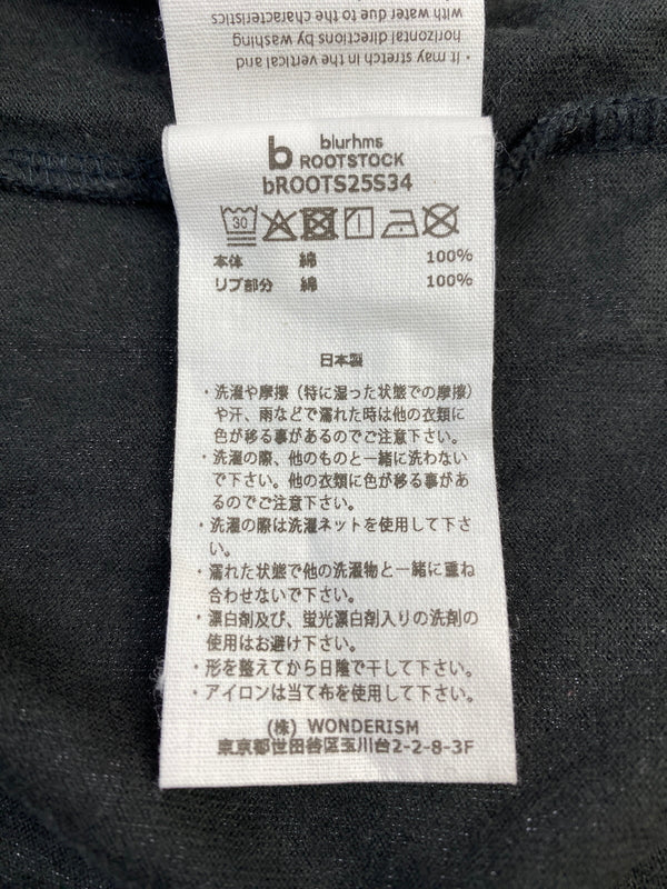 【中古品】【メンズ】 BLURHMSROOTSTOCK ブラームスルーツストック BROOTS25S34 25SS AWESOME TEE オーサム 半袖Tシャツ 140-260603-kt-04-min サイズ：サイズ不明 カラー：ブラック 万代Net店