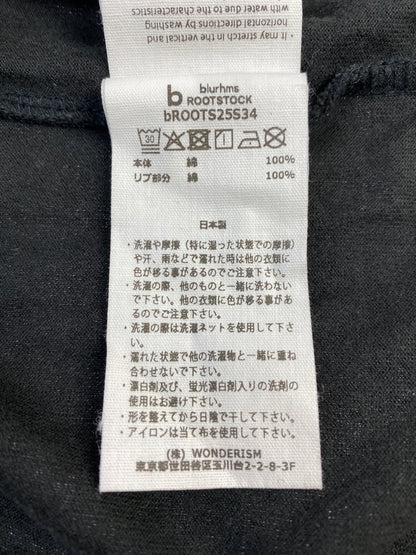 【中古品】【メンズ】 BLURHMSROOTSTOCK ブラームスルーツストック BROOTS25S34 25SS AWESOME TEE オーサム 半袖Tシャツ 140-260603-kt-04-min サイズ：サイズ不明 カラー：ブラック 万代Net店