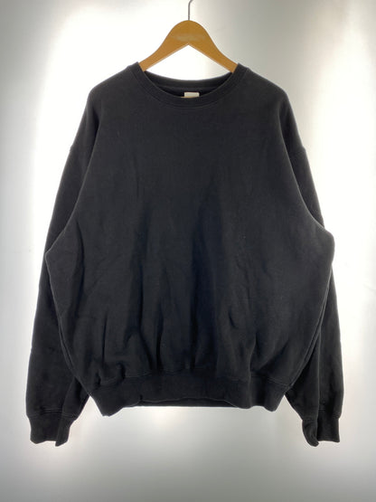 【中古品】【メンズ】 BASEMENT GEAR ベースメントギア CREWNECK SWEATSHIRT スウェット トレーナー 140-260604-AS-1-min サイズ：XL カラー：ブラック 万代Net店
