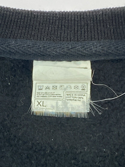 【中古品】【メンズ】 BASEMENT GEAR ベースメントギア CREWNECK SWEATSHIRT スウェット トレーナー 140-260604-AS-1-min サイズ：XL カラー：ブラック 万代Net店
