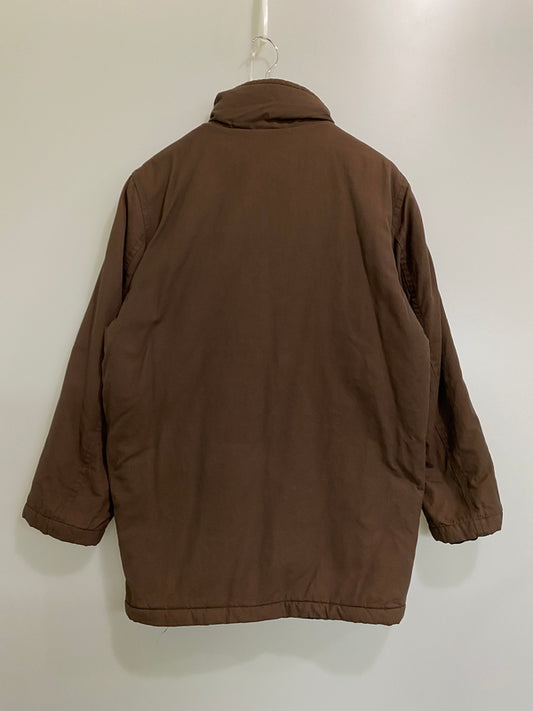 【中古品】【メンズ】 LACOSTE ラコステ HI-NECK COAT ハイネック コート メンズ アウター 146-260615-em-04-min カラー：ブラウン 万代Net店