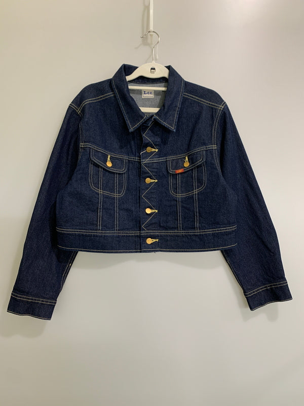【中古品】【レディース】 LEE リー DENIM JACKET デニムジャケット レディース アウター 169-260612-em-46-min サイズ：M カラー：インディゴブルー 万代Net店