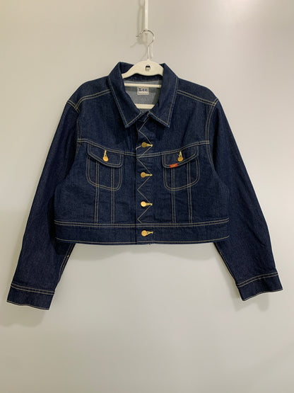【中古品】【レディース】 LEE リー DENIM JACKET デニムジャケット レディース アウター 169-260612-em-46-min サイズ：M カラー：インディゴブルー 万代Net店