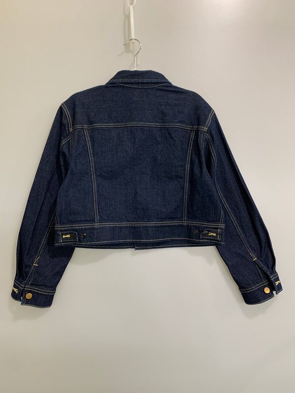 【中古品】【レディース】 LEE リー DENIM JACKET デニムジャケット レディース アウター 169-260612-em-46-min サイズ：M カラー：インディゴブルー 万代Net店