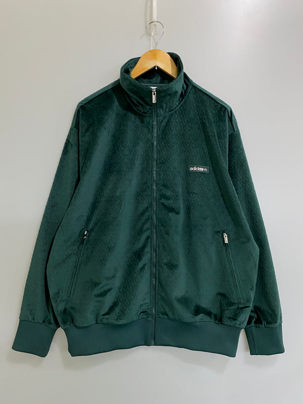 【中古品】【メンズ】 ADIDAS アディダス IZ2546 MONO TRACK TOP モノトラックトップ トラックジャケット 148-260613-kt-04-min サイズ：2XL カラー：グリーン 万代Net店