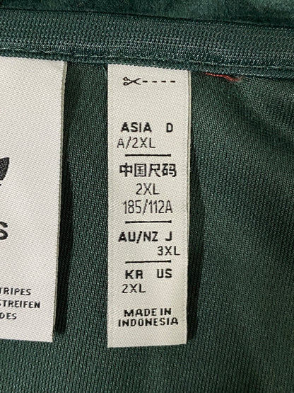 【中古品】【メンズ】 ADIDAS アディダス IZ2546 MONO TRACK TOP モノトラックトップ トラックジャケット 148-260613-kt-04-min サイズ：2XL カラー：グリーン 万代Net店