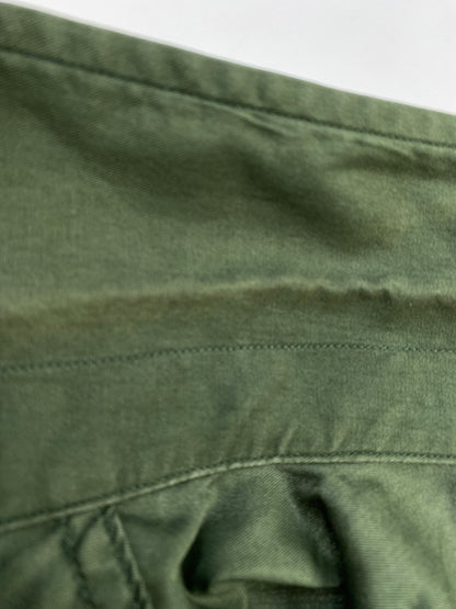 【中古品】【メンズ】 AURALEE オーラリー WASHED FINX TWILL HALF SLEEVED BIG SHIRTS A85503TN ウォッシュド フィンクス ツイル ハーフ スリーブド ビッグ シャツ 半袖シャツ メンズ 140-260612-em-15-min サイズ：3 カラー：オリーブグリーン 万代Net店