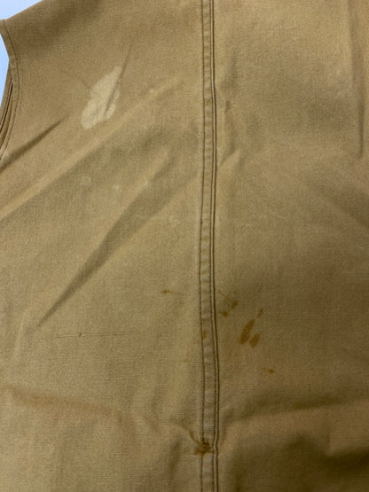 【中古品】【メンズ】 HETTRICK MFG.CO ヘトリック マニュファクチャリング カンパニー HALF MOON HUNTING VEST ハーフムーン ハンティングベスト トップス 146-260602-yn-17-min サイズ：表記なし 下記参照 カラー：カーキ 万代Net店