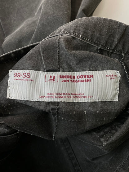 【中古品】【レディース】 UNDERCOVER アンダーカバー 99SS RELIEF期 SKIRT スカート ボトムス 171-260602-yn-20-min サイズ：表記なし 下記参照 カラー：グレー 万代Net店