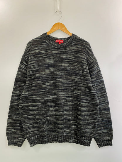 【中古品】【メンズ】 SUPREME シュプリーム 20AW STATIC SWEATER セーター トップス 149-260602-yn-07-min サイズ：XL カラー：グレー系 万代Net店