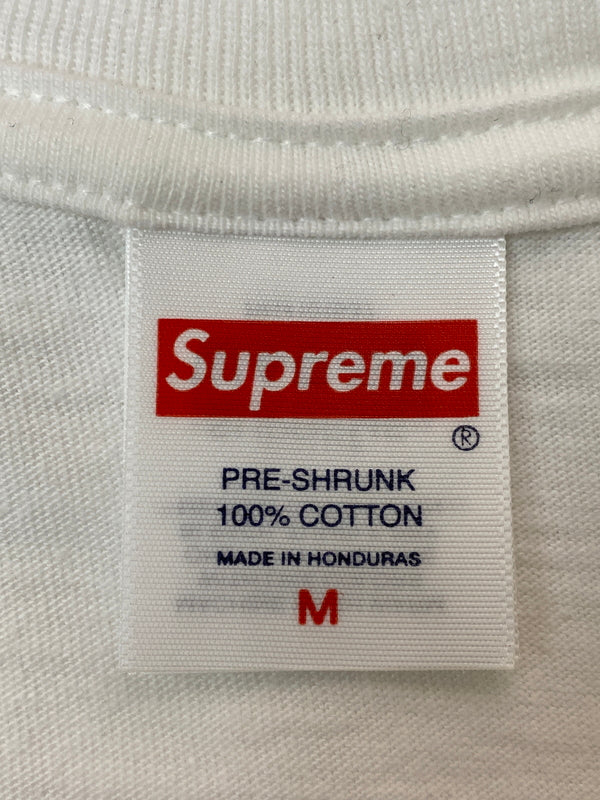 【中古品】【メンズ】 SUPREME シュプリーム 25AW PLAYBOI CARTI TEE プレイボーイカーティ Tシャツ 半袖Tシャツ トップス 149-260602-yn-06-min サイズ：M カラー：ホワイト 万代Net店