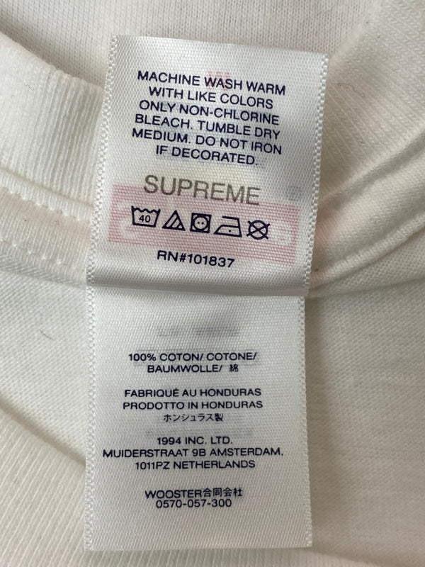 【中古品】【メンズ】 SUPREME シュプリーム 25AW PLAYBOI CARTI TEE プレイボーイカーティ Tシャツ 半袖Tシャツ トップス 149-260602-yn-06-min サイズ：M カラー：ホワイト 万代Net店