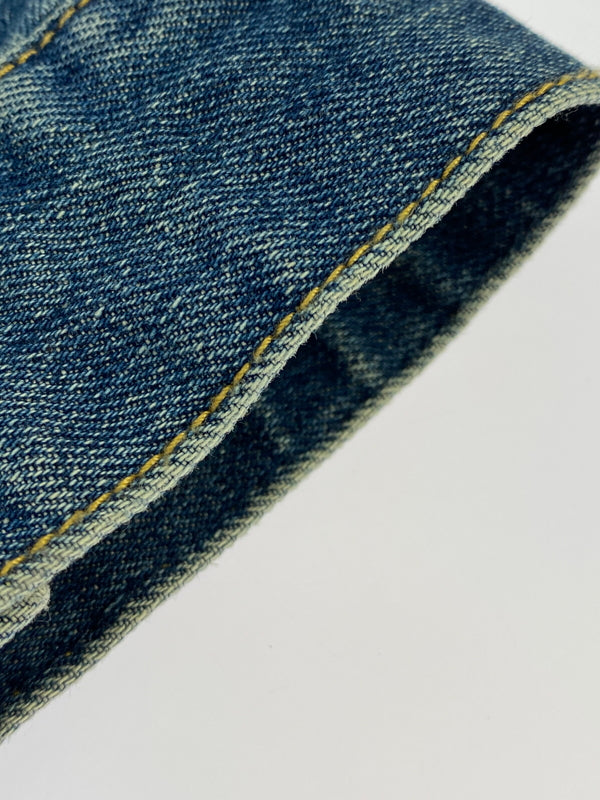 【中古品】【メンズ】 NUMBER(N)INE ナンバーナイン DENIM JACKET デニムジャケット メンズ アウター Gジャン 長袖 140-260612-em-16-min サイズ：M カラー：インディゴブルー 万代Net店