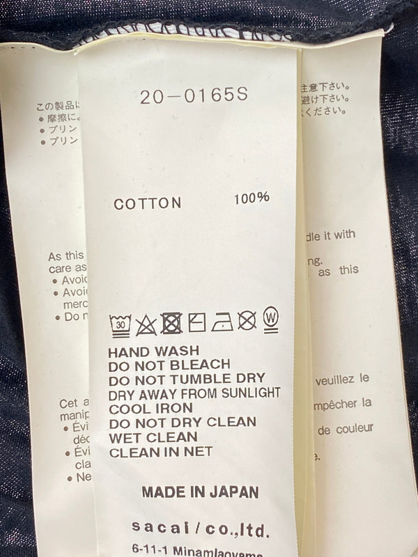 【中古品】【メンズ】 SACAI×NIKE サカイ ナイキ 20-0165S YOU CANT STOP US ユー・キャント・ストップ・アス TEE 半袖Tシャツ 140-260603-kt-03-min サイズ：3 カラー：ブラック 万代Net店