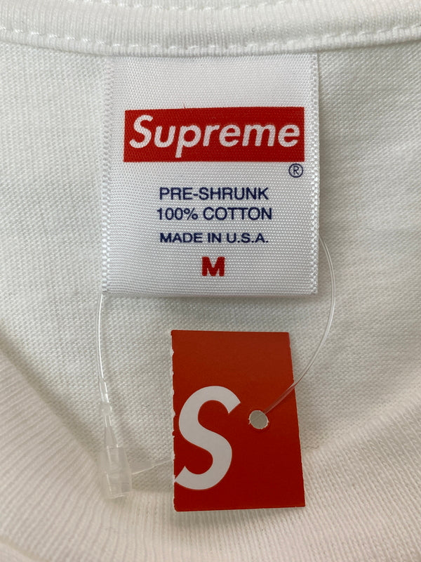 【中古美品】【メンズ】 SUPREME シュプリーム NBA YOUNGBOY TEE ヤングボーイ Tシャツ 半袖Tシャツ トップス 149-260602-yn-05-min サイズ：M カラー：ホワイト 万代Net店