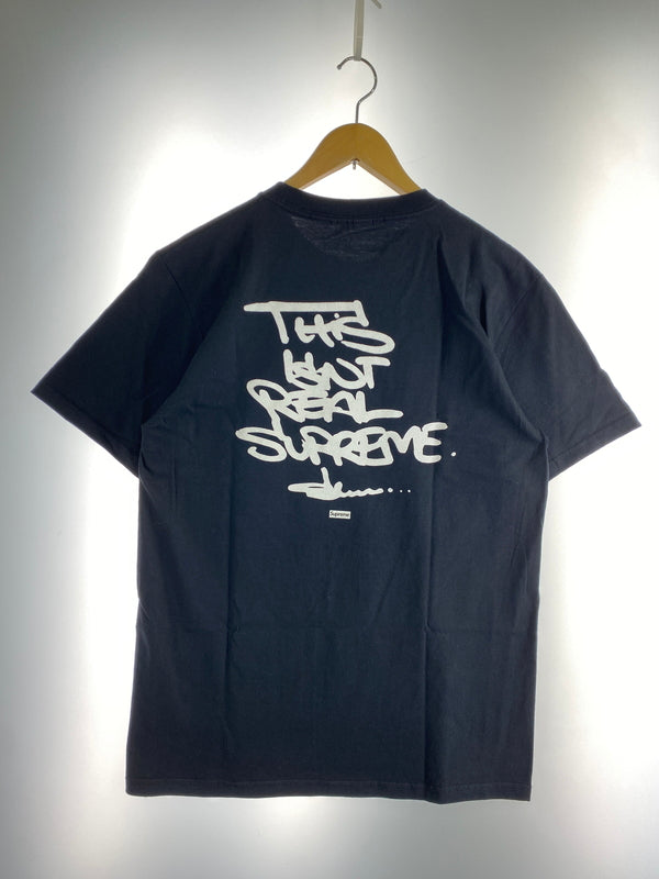 【中古品】【メンズ】 Supreme シュプリーム × OLAOLU SLAWN オラオル スローン BOX LOGO TEE ボックス ロゴ 半袖 Tシャツ メンズ トップス 142-260612-em-18-min サイズ：M カラー：ブラック 万代Net店