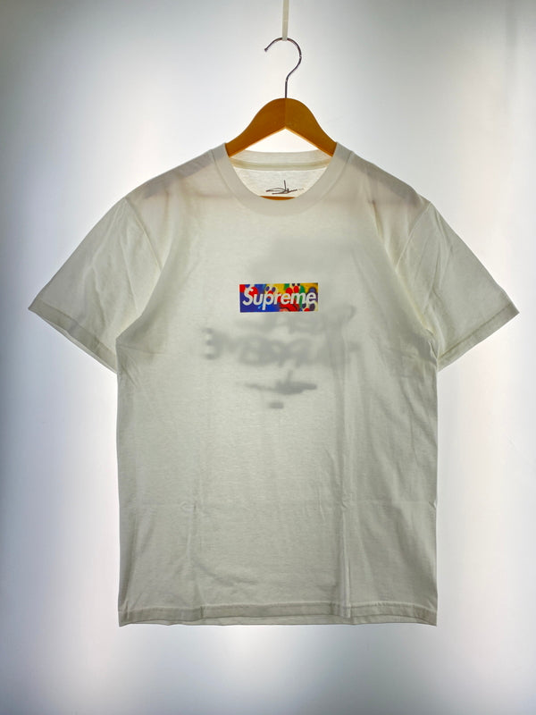 【中古品】【メンズ】 Supreme シュプリーム × OLAOLU SLAWN オラオル・スローン BOX LOGO TEE 半袖Tシャツ ショートスリーブ 142-260604-AS-2-min サイズ：M カラー：ホワイト 万代Net店