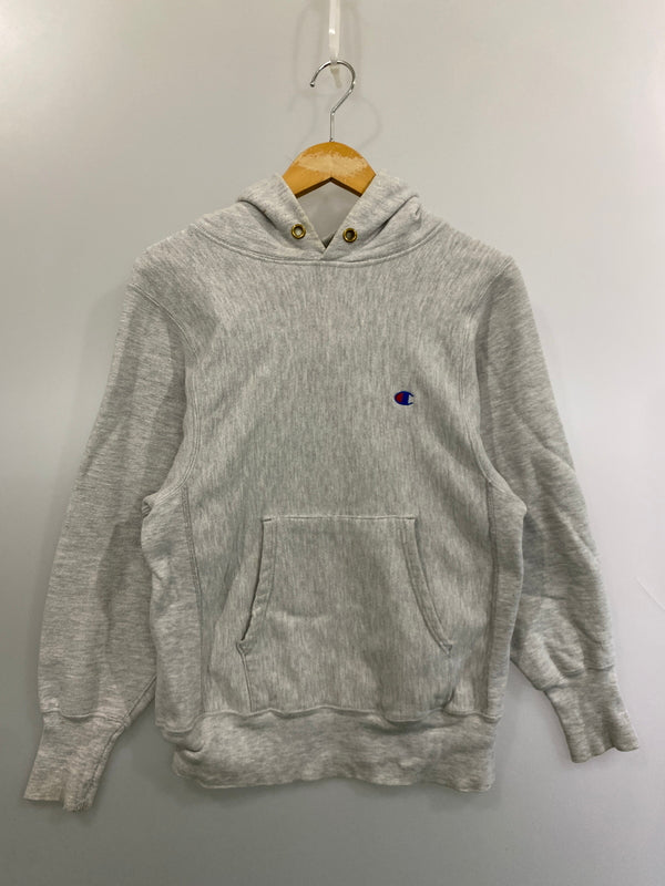 【現状渡し品】【メンズ】 CHAMPION チャンピオン 90's REVERSE WEAVE HOODIE 90年代 リバースウィーブ フーディー パーカー トップス 146-260602-yn-13-min サイズ：S カラー：グレー 万代Net店