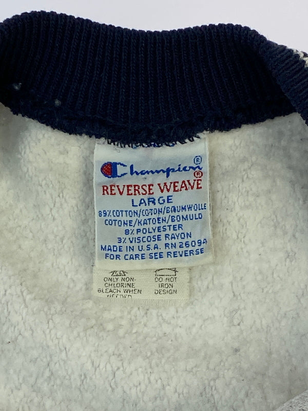【中古品】【メンズ】 CHAMPION チャンピオン 90S REVERSE WEAVE SWEATSHIRT スウェット トレーナー 146-260604-AS-13-min サイズ：L カラー：グレー 万代Net店