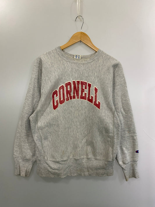 【現状渡し品】【メンズ】 CHAMPION チャンピオン 80's CORNELL REVERSE WEAVE SWEATSHIRT 80年代 リバースウィーブ スウェットシャツ トレーナー トップス 146-260602-yn-12-min サイズ：M カラー：グレー 万代Net店