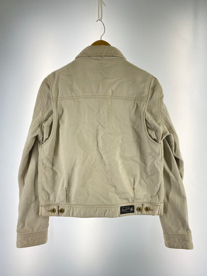 【中古品】【メンズ】 POLO JEANS COMPANY ポロジーンズカンパニー JR-MJ-YS-2009 2ND TYPE BUTTON UP JACKET アウター 146-260604-AS-16-min サイズ：M カラー：ベージュ 万代Net店