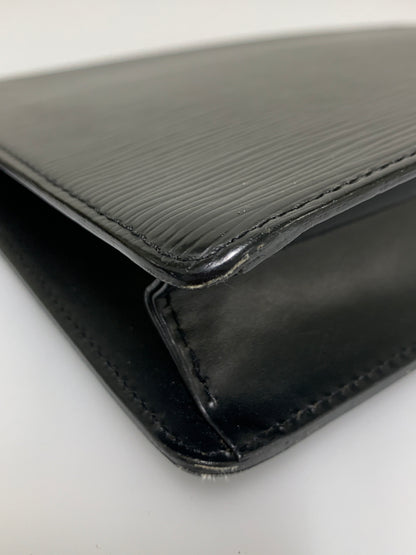 【現状渡し品】【メンズ/レディース】 LOUIS VUITTON ルイ・ヴィトン M52522 SR0041 エピ ポシェット オム クラッチバッグ カバン 179-260607-AS-6-min カラー：ブラック 万代Net店