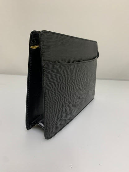 【現状渡し品】【メンズ/レディース】 LOUIS VUITTON ルイ・ヴィトン M52522 SR0041 エピ ポシェット オム クラッチバッグ カバン 179-260607-AS-6-min カラー：ブラック 万代Net店