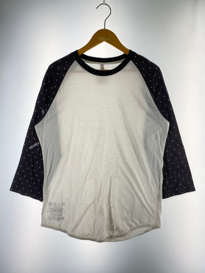 【中古品】【メンズ】 VISVIM ビズヴィム RAGLAN ラグラン TEE Tシャツ 140-260603-kt-05-min サイズ：M カラー：ホワイト/ブラック 万代Net店