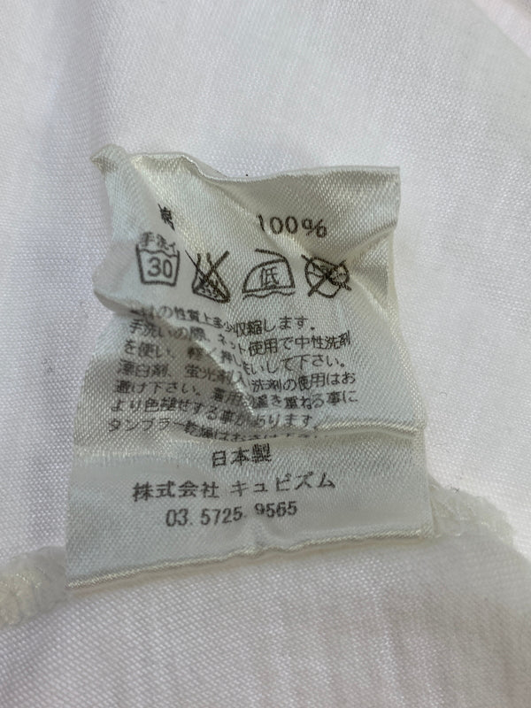 【中古品】【メンズ】 VISVIM ビズヴィム RAGLAN ラグラン TEE Tシャツ 140-260603-kt-05-min サイズ：M カラー：ホワイト/ブラック 万代Net店