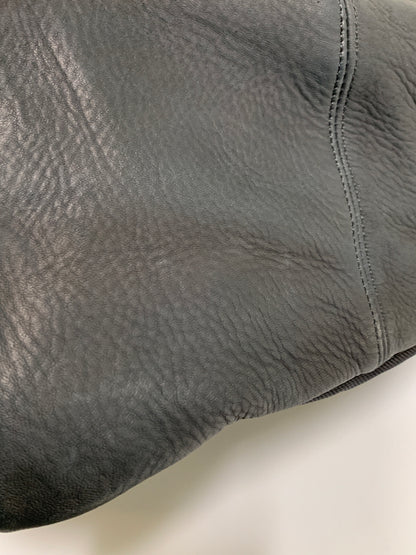 【中古品】【メンズ】 VISVIM ビズビム MESSENGER BAG レザー切替 メッセンジャーバッグ 鞄 188-260609-yn-37-min カラー：ブラック 万代Net店