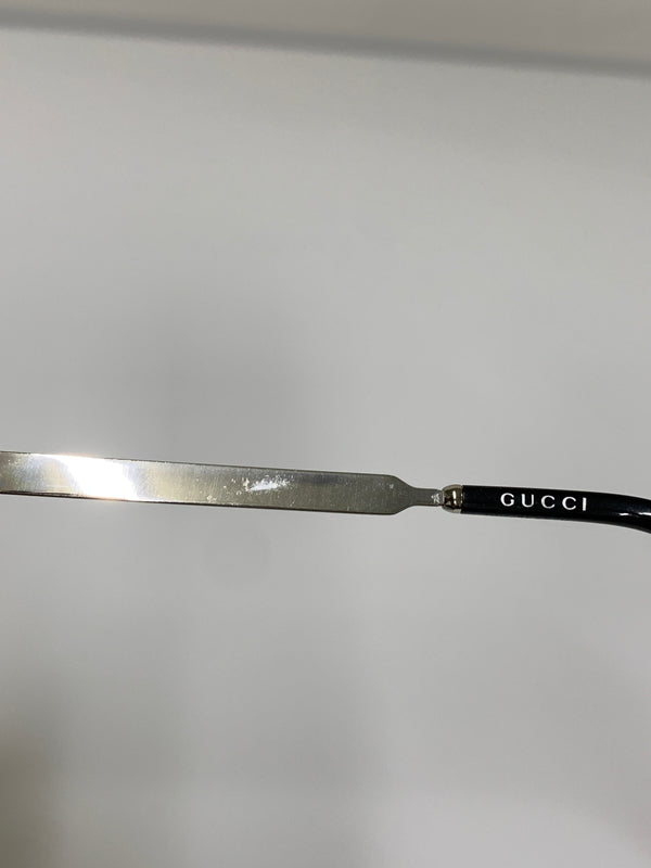 【中古品】【メンズ/レディース】 GUCCI グッチ GG0077SK BOSTON SUNGLASSES サングラス アイウェア 183-260607-AS-2-min サイズ：56□19-140 カラー：ブラック/シルバー 万代Net店