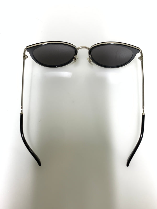 【中古品】【メンズ/レディース】 GUCCI グッチ GG0077SK BOSTON SUNGLASSES サングラス アイウェア 183-260607-AS-2-min サイズ：56□19-140 カラー：ブラック/シルバー 万代Net店