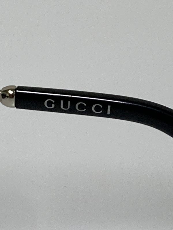 【中古品】【メンズ/レディース】 GUCCI グッチ GG0077SK BOSTON SUNGLASSES サングラス アイウェア 183-260607-AS-2-min サイズ：56□19-140 カラー：ブラック/シルバー 万代Net店