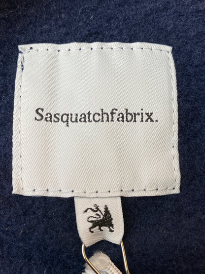 【中古美品】【メンズ】 SASQUATCHFABRIX サスクワァッチファブリックス EASTEND DRAGON FONT HOODIE 24AW-CSP-001 イーストエンドドラゴン フォント フーディー パーカー トップス 140-260602-yn-14-min サイズ：XL カラー：NAVY FADE 万代Net店