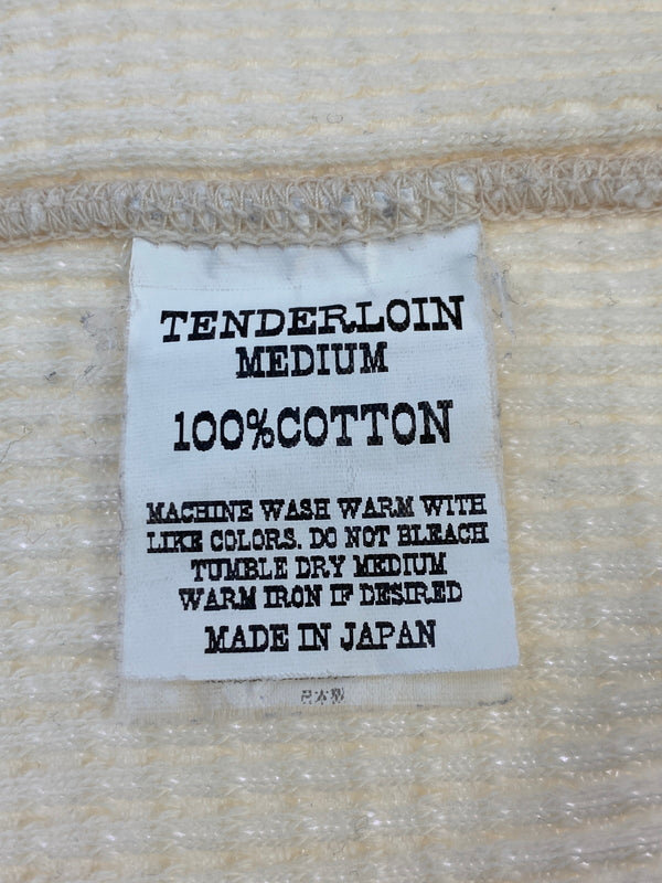 【中古品】【メンズ】 TENDERLOIN テンダーロイン WAFFLE TEE ワッフル 長袖Tシャツ ロングスリーブ 142-260604-AS-3-min サイズ：M カラー：オフホワイト 万代Net店