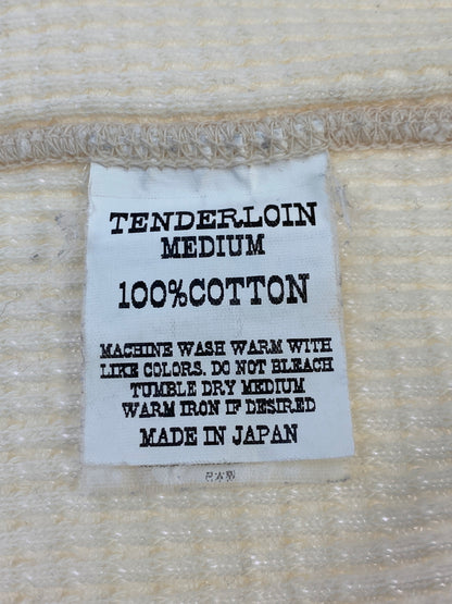 【中古品】【メンズ】 TENDERLOIN テンダーロイン WAFFLE TEE ワッフル 長袖Tシャツ ロングスリーブ 142-260604-AS-3-min サイズ：M カラー：オフホワイト 万代Net店